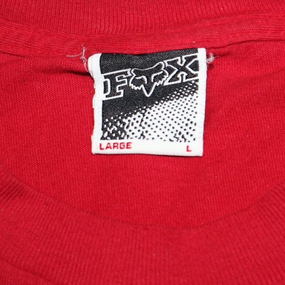 Fox Racing Shirt Red Medium - Picture 3 of 3